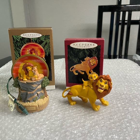 Hallmark The Lion King Ornaments Bundle - Picture 1 of 6
